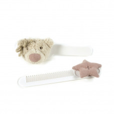 SET CEPILLO Y PEINE PARA BEBÉ AMELIE ROSA